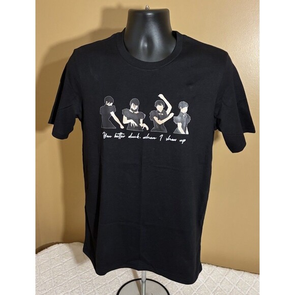 Wednesday Addams Netflix Series You Better Duck When I Show Up Dance Tee Size M - Picture 2 of 14